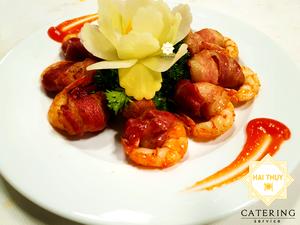 Tôm sú cuộn bacon - Món ăn chính đặc sắc và ngon miệng